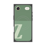 プレミアムスクエアケース with MagSafe［ オリジナル - initial two tone - Z green ］