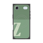プレミアムスクエアケース with MagSafe［ オリジナル - initial two tone - Z green ］
