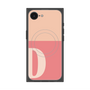 プレミアムスクエアケース with MagSafe［ オリジナル - initial two tone - D pink ］