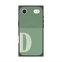 プレミアムスクエアケース with MagSafe［ オリジナル - initial two tone - D green ］