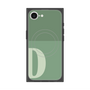 プレミアムスクエアケース with MagSafe［ オリジナル - initial two tone - D green ］
