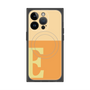 プレミアムスクエアケース with MagSafe［ オリジナル - initial two tone - E orange ］