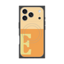 プレミアムスクエアケース with MagSafe［ オリジナル - initial two tone - E orange ］