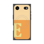 プレミアムスクエアケース with MagSafe［ オリジナル - initial two tone - E orange ］