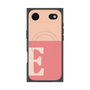 プレミアムスクエアケース with MagSafe［ オリジナル - initial two tone - E pink ］