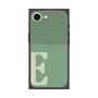 プレミアムスクエアケース with MagSafe［ オリジナル - initial two tone - E green ］