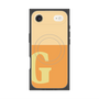 プレミアムスクエアケース with MagSafe［ オリジナル - initial two tone - G orange ］