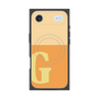 プレミアムスクエアケース with MagSafe［ オリジナル - initial two tone - G orange ］