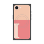 プレミアムスクエアケース with MagSafe［ オリジナル - initial two tone - I pink ］