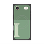 プレミアムスクエアケース with MagSafe［ オリジナル - initial two tone - I green ］