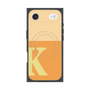 プレミアムスクエアケース with MagSafe［ オリジナル - initial two tone - K orange ］