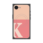 プレミアムスクエアケース with MagSafe［ オリジナル - initial two tone - K pink ］