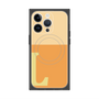 プレミアムスクエアケース with MagSafe［ オリジナル - initial two tone - L orange ］