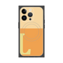 プレミアムスクエアケース with MagSafe［ オリジナル - initial two tone - L orange ］