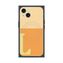 プレミアムスクエアケース with MagSafe［ オリジナル - initial two tone - L orange ］