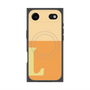 プレミアムスクエアケース with MagSafe［ オリジナル - initial two tone - L orange ］