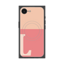 プレミアムスクエアケース with MagSafe［ オリジナル - initial two tone - L pink ］