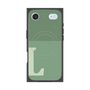 プレミアムスクエアケース with MagSafe［ オリジナル - initial two tone - L green ］