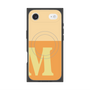 プレミアムスクエアケース with MagSafe［ オリジナル - initial two tone - M orange ］