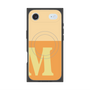 プレミアムスクエアケース with MagSafe［ オリジナル - initial two tone - M orange ］