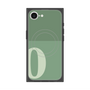 プレミアムスクエアケース with MagSafe［ オリジナル - initial two tone - O green ］