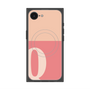 プレミアムスクエアケース with MagSafe［ オリジナル - initial two tone - Q pink ］