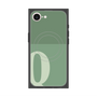 プレミアムスクエアケース with MagSafe［ オリジナル - initial two tone - Q green ］