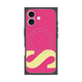 プレミアムスクエアケース with MagSafe［ オリジナル - initial color - S pink ］