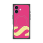 プレミアムスクエアケース with MagSafe［ オリジナル - initial color - S pink ］