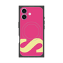 プレミアムスクエアケース with MagSafe［ オリジナル - initial color - S pink ］