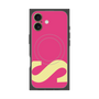 プレミアムスクエアケース with MagSafe［ オリジナル - initial color - S pink ］