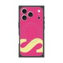 プレミアムスクエアケース with MagSafe［ オリジナル - initial color - S pink ］