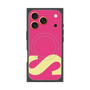 プレミアムスクエアケース with MagSafe［ オリジナル - initial color - S pink ］