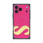 プレミアムスクエアケース with MagSafe［ オリジナル - initial color - S pink ］