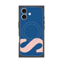 プレミアムスクエアケース with MagSafe［ オリジナル - initial color - S navy ］