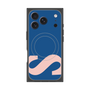 プレミアムスクエアケース with MagSafe［ オリジナル - initial color - S navy ］