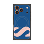 プレミアムスクエアケース with MagSafe［ オリジナル - initial color - S navy ］