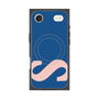 プレミアムスクエアケース with MagSafe［ オリジナル - initial color - S navy ］