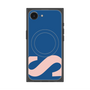 プレミアムスクエアケース with MagSafe［ オリジナル - initial color - S navy ］
