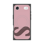 プレミアムスクエアケース with MagSafe［ オリジナル - initial color - S dusty pink ］