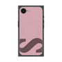 プレミアムスクエアケース with MagSafe［ オリジナル - initial color - S dusty pink ］