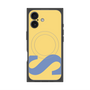 プレミアムスクエアケース with MagSafe［ オリジナル - initial color - S yellow ］