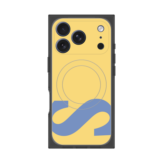 プレミアムスクエアケース with MagSafe［ オリジナル - initial color - S yellow ］