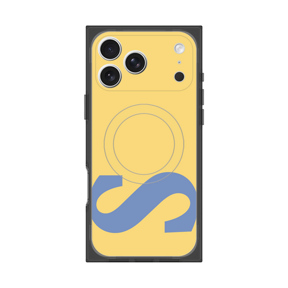 プレミアムスクエアケース with MagSafe［ オリジナル - initial color - S yellow ］