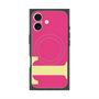 プレミアムスクエアケース with MagSafe［ オリジナル - initial color - T pink ］