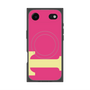 プレミアムスクエアケース with MagSafe［ オリジナル - initial color - T pink ］