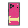 プレミアムスクエアケース with MagSafe［ オリジナル - initial color - T pink ］