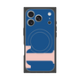 プレミアムスクエアケース with MagSafe［ オリジナル - initial color - T navy ］