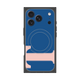プレミアムスクエアケース with MagSafe［ オリジナル - initial color - T navy ］