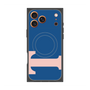 プレミアムスクエアケース with MagSafe［ オリジナル - initial color - T navy ］